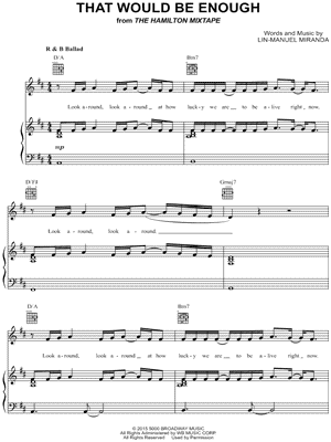 That Would Be Enough