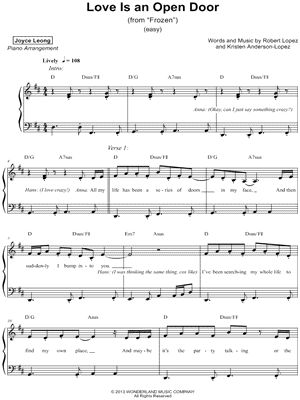 Love Is an Open Door