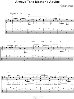 Always Take Mother's Advice