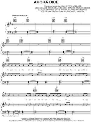 Ahora Dice