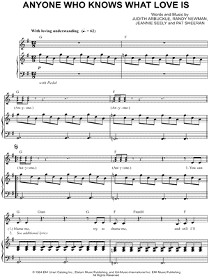 Anyone Who Knows What Love Is