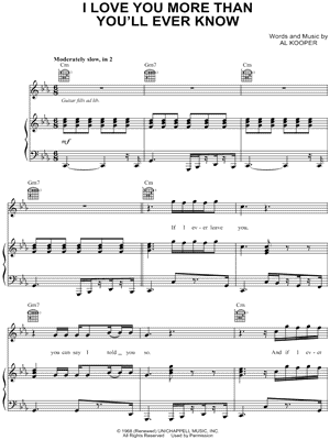 I Love You More Than You'll Ever Know