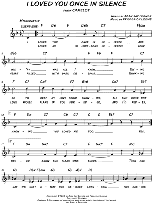 I Loved You Once in Silence