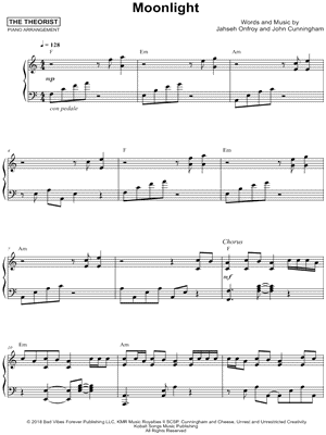 Moonlight by The Theorist - Sheet Music