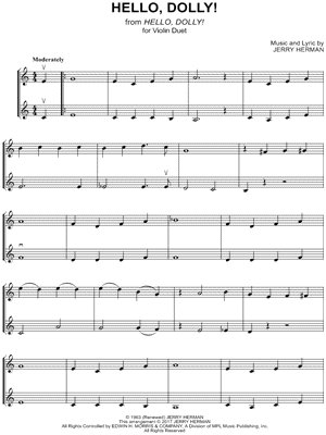 Hello, Dolly! from Hello Dolly! - Sheet Music