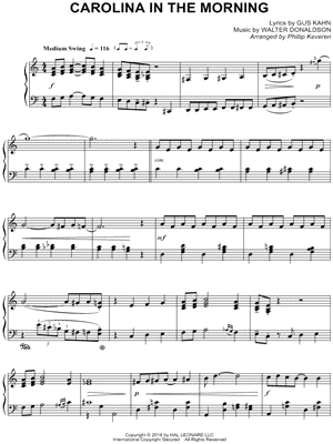 Carolina In The Morning