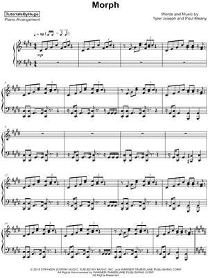 Morph by TutorialsByHugo - Sheet Music