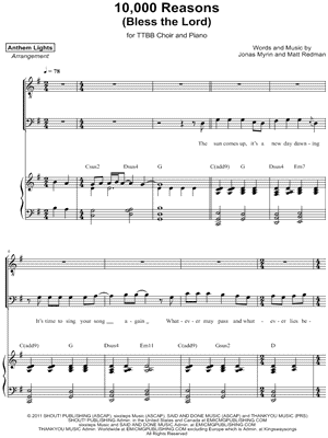 10,000 Reasons (Bless the Lord)