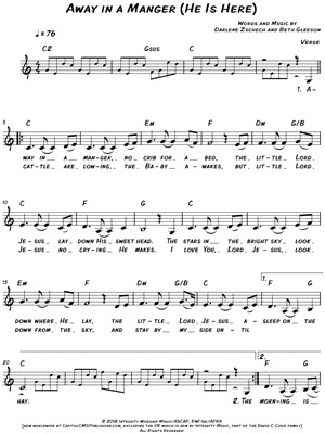 Away in a Manger (He Is Here)