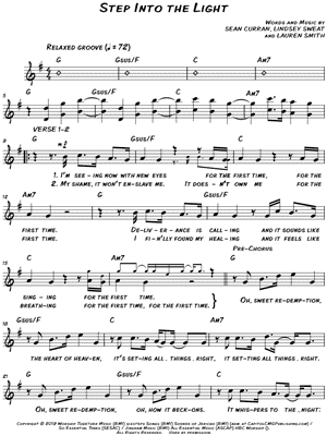 Step Into the Light by Passion feat. Sean Curran - Sheet Music
