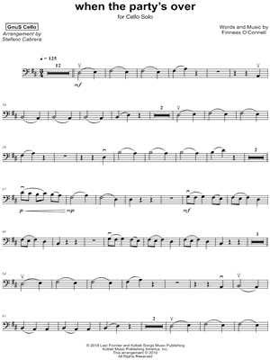 when the party's over