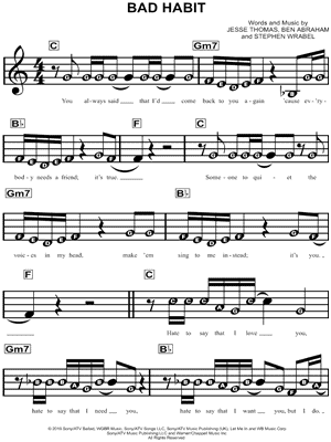 Bad Habit