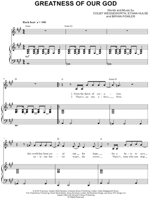 Greatness of Our God