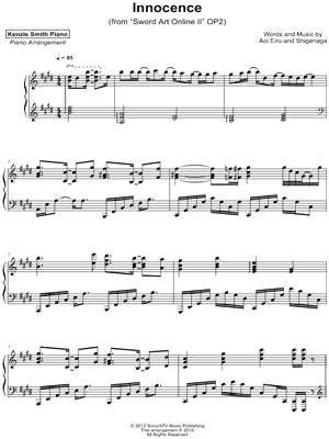 Innocence by Kenzie Smith - Sheet Music
