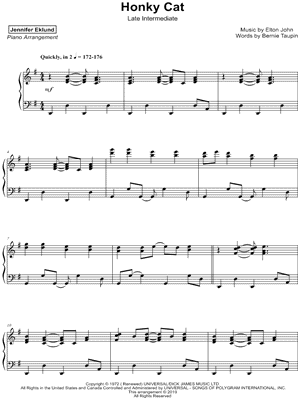 Honky Cat [late intermediate]