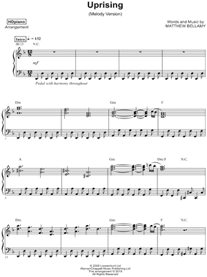 Uprising [melody version]