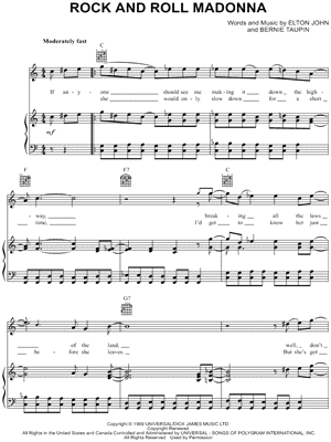 Rock And Roll Madonna
