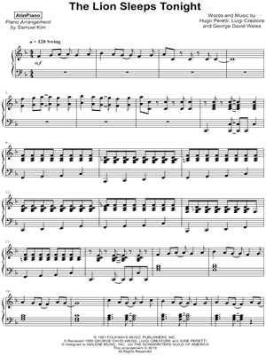 The Lion Sleeps Tonight