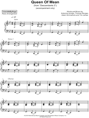 Queen of Mean [accompaniment only]