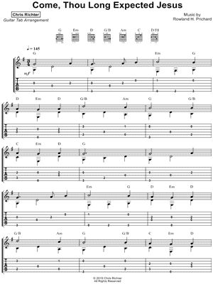 Come, Thou Long Expected Jesus