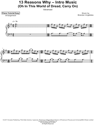 13 Reasons Why - Intro Music [advanced]