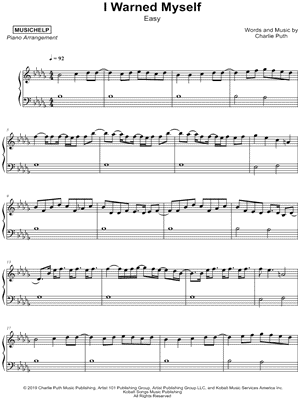 I Warned Myself [easy]