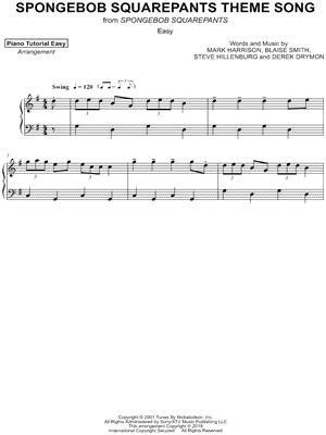 SpongeBob SquarePants Theme Song [easy]