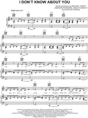 I Don't Know About You