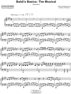 Baldi's Basics: The Musical