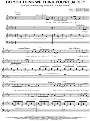 Do You Think We Think You're Alice?