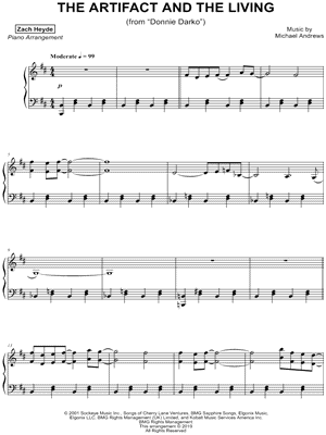 The Artifact and the Living by Zach Heyde - Sheet Music