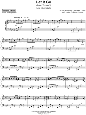 Let It Go [late intermediate]