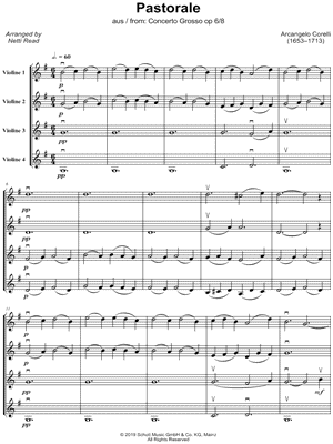 Pastorale from Concerto Grosso #8