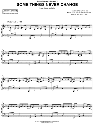 Some Things Never Change [late intermediate]