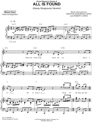 All Is Found (End Credit Version)