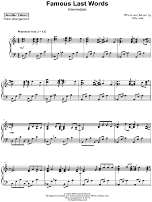 Famous Last Words [intermediate]