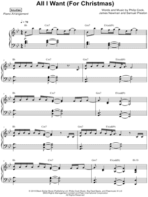 All I Want (For Christmas)