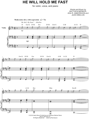 He Will Hold Me Fast