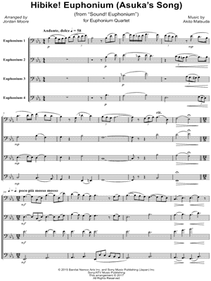 Hibike! Euphonium by Jordan Moore - Sheet Music