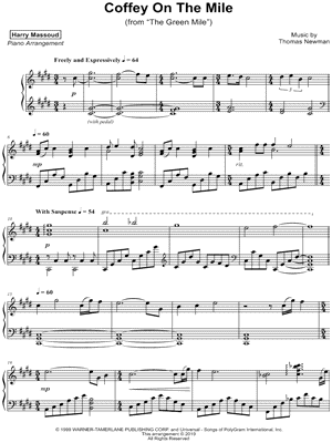 Coffey on the Mile by Harry Massoud - Sheet Music