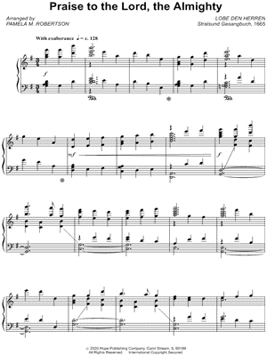 Praise to the Lord, the Almighty