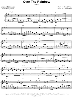 Over the Rainbow [easy]