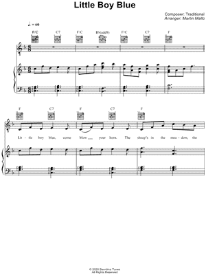 Little Boy Blue by Traditional - Sheet Music