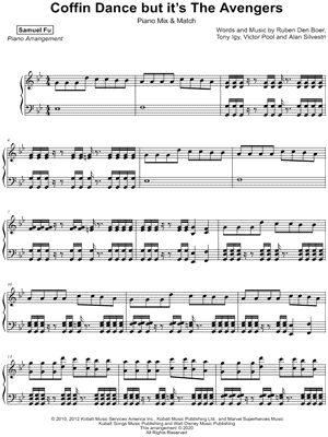 Coffin Dance but it's the Avengers