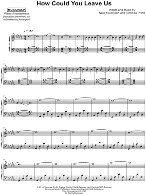 How Could You Leave Us