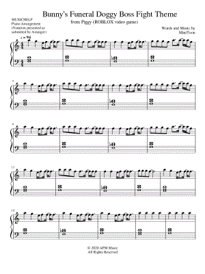 Bunny’s Funeral Doggy Boss Fight Theme