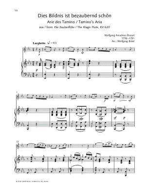 Dies Bildnis ist bezaubernd Schön - Violin & Piano