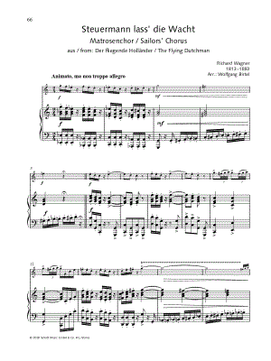 Chorus of Sailors - Violin & Piano