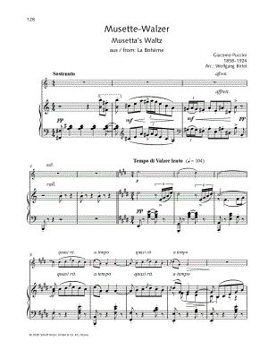 Quando me'n vo' soletta - Violin & Piano