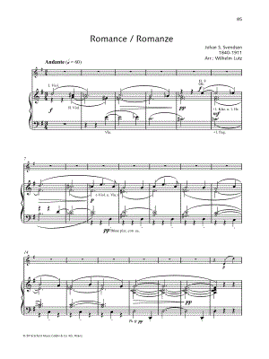 Romance in G Major, Op. 26 - Violin & Piano